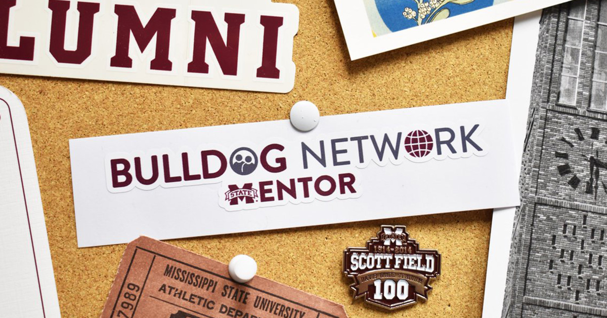 Bulldog Network mentor sticker